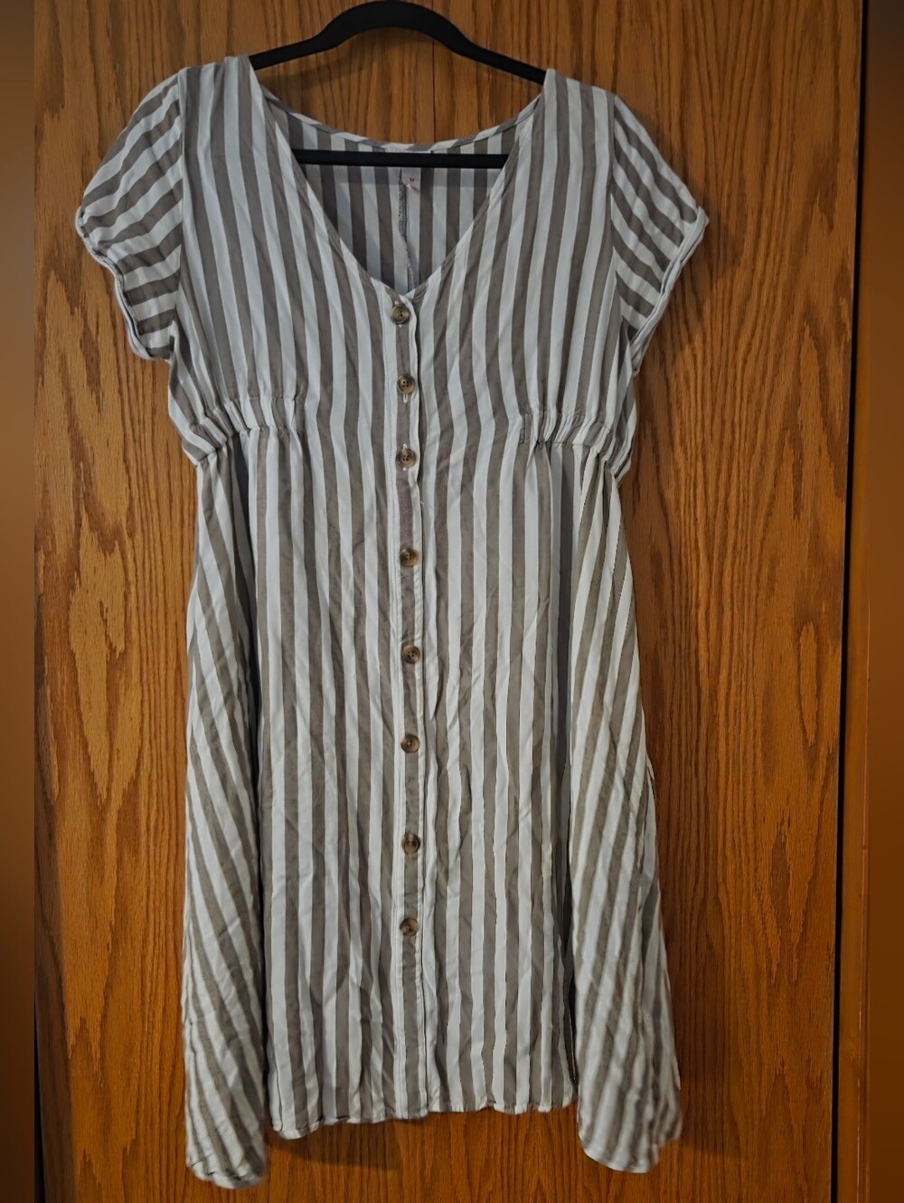 Isabel Maternity Striped Dress